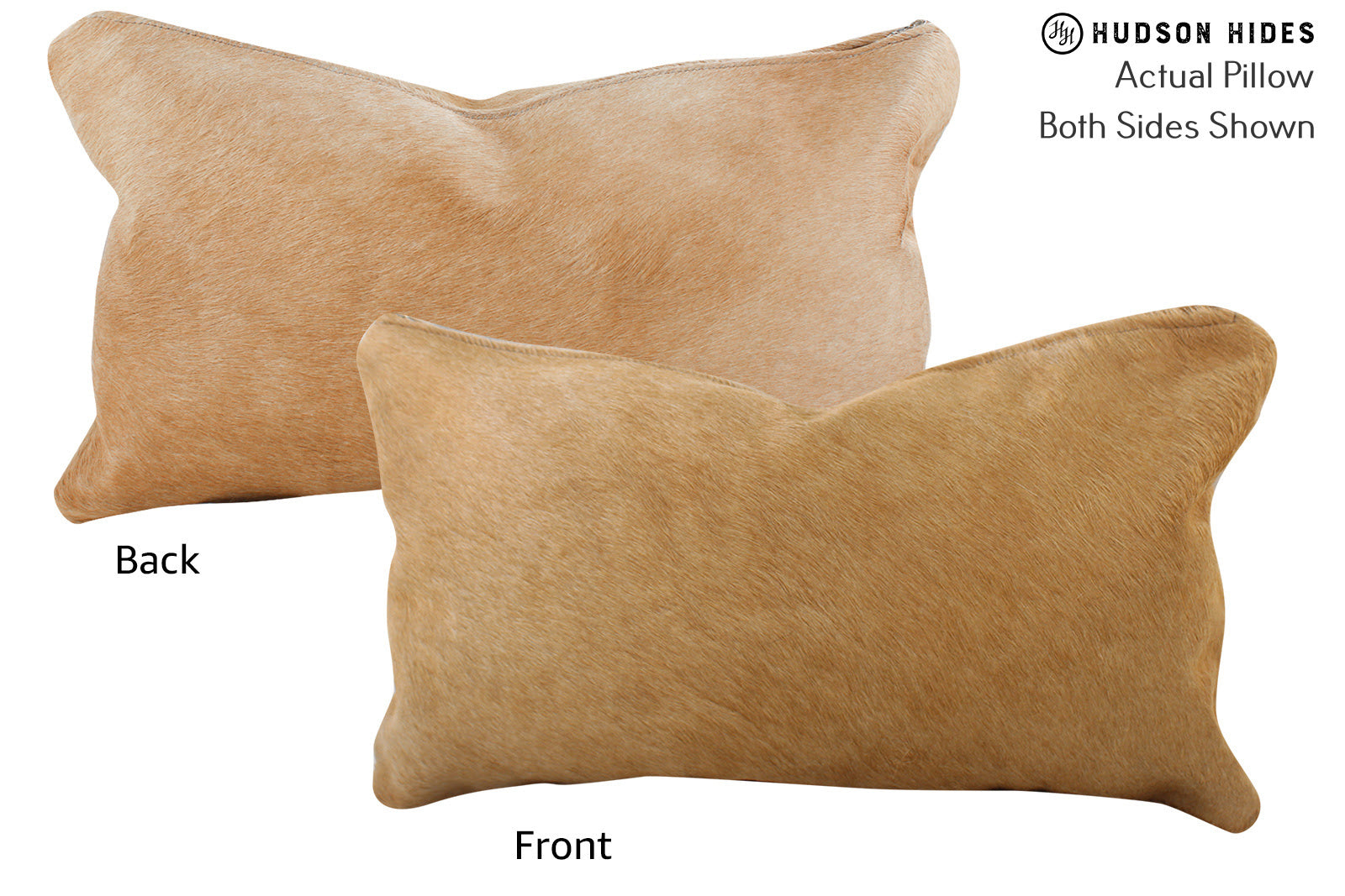 Beige Cowhide Pillow #73754