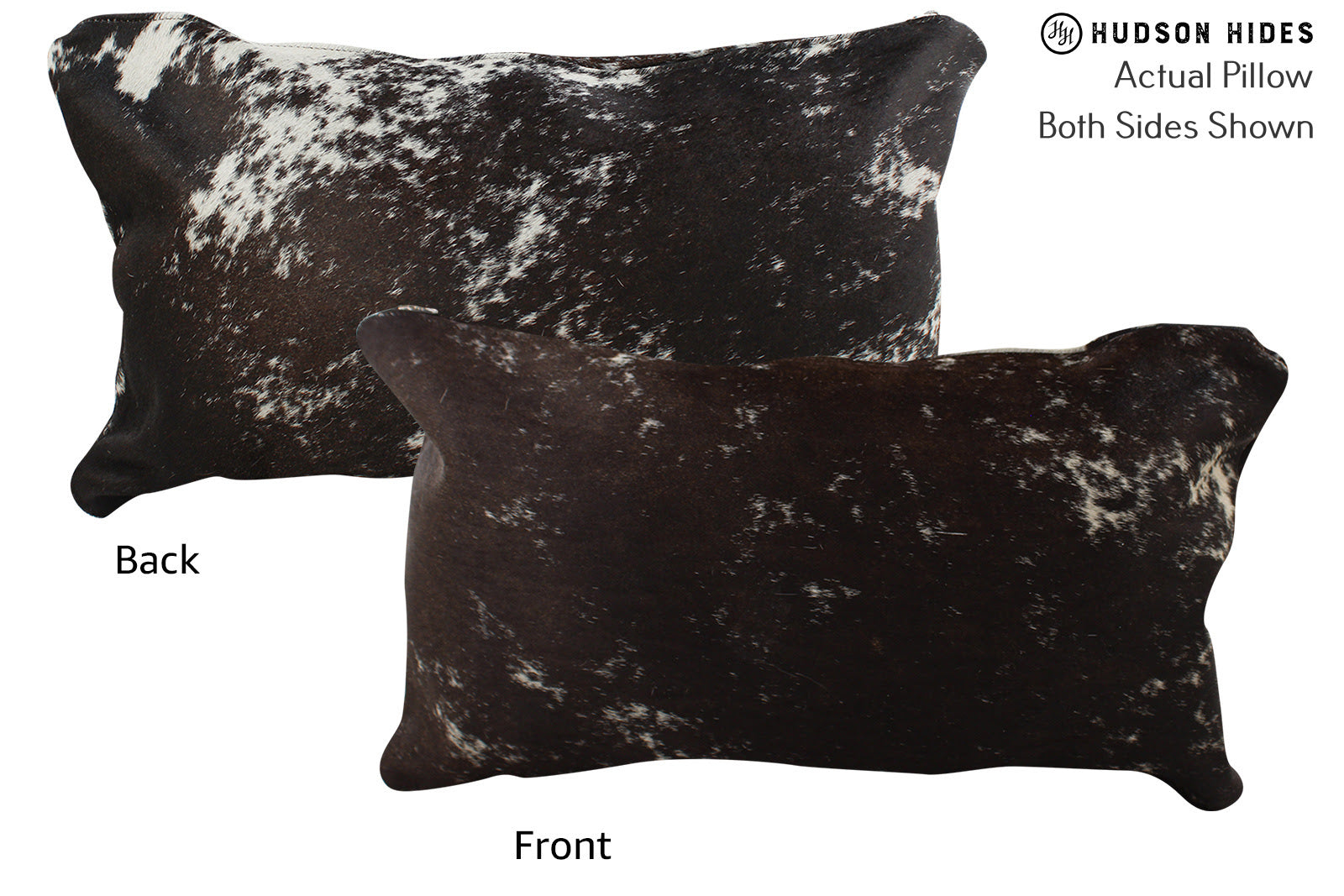 Black and White Cowhide Pillow #73767