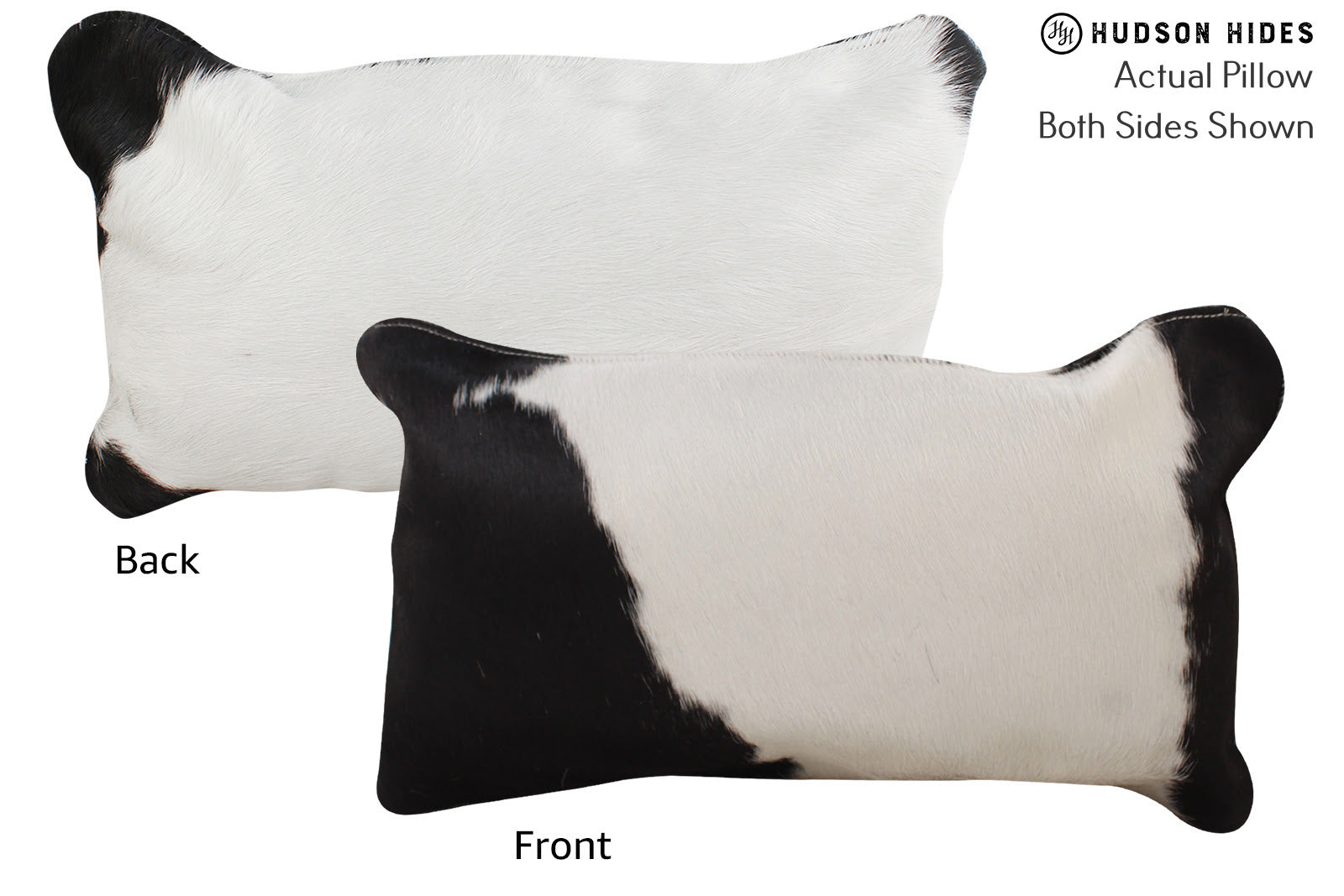 Black and White Cowhide Pillow #73799