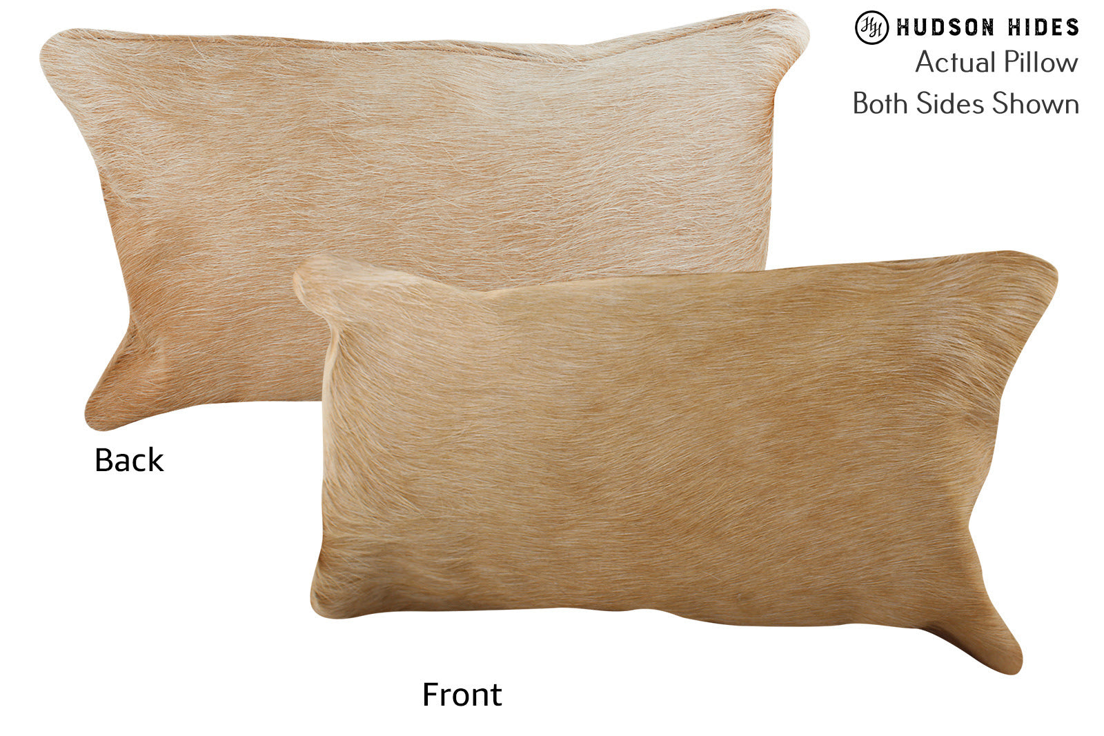 Beige Cowhide Pillow #73800