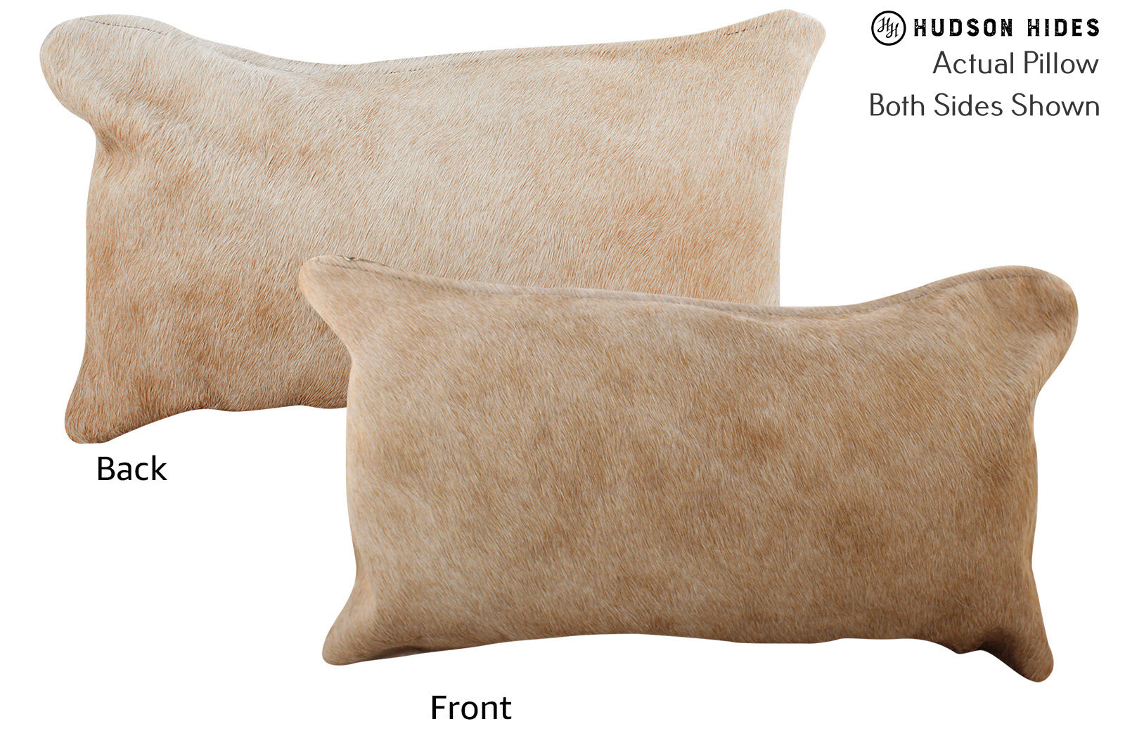 Beige Cowhide Pillow #73803