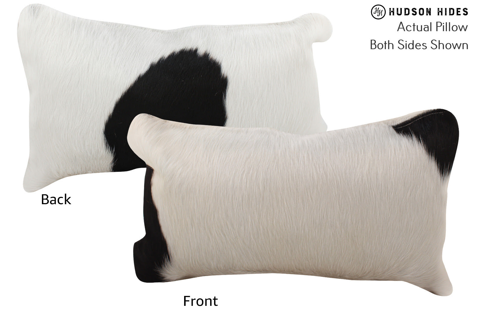 Black and White Cowhide Pillow #73807