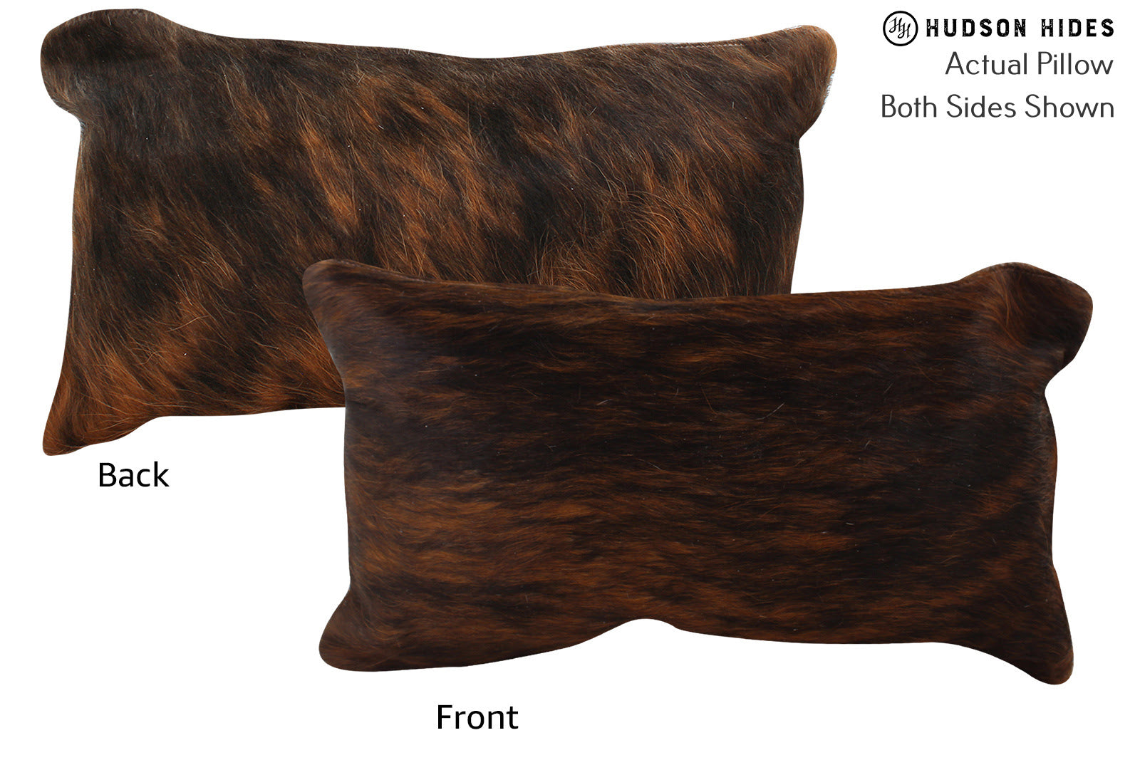 Dark Brindle Cowhide Pillow #73810