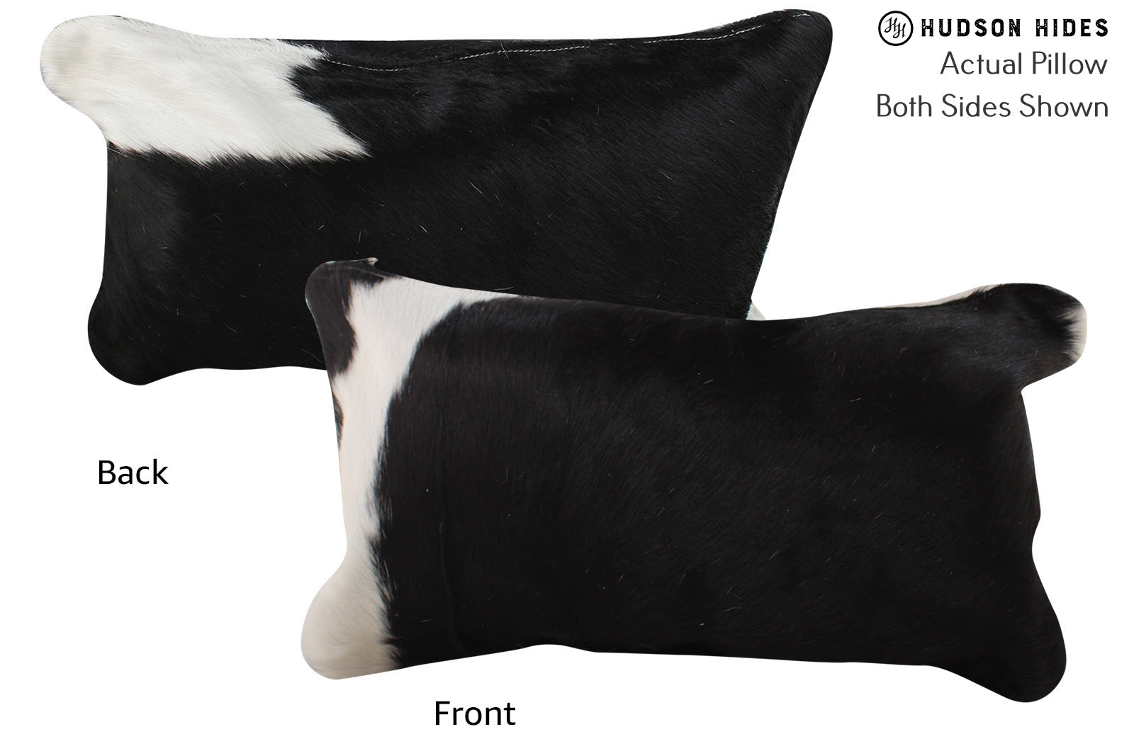 Black and White Cowhide Pillow #73812