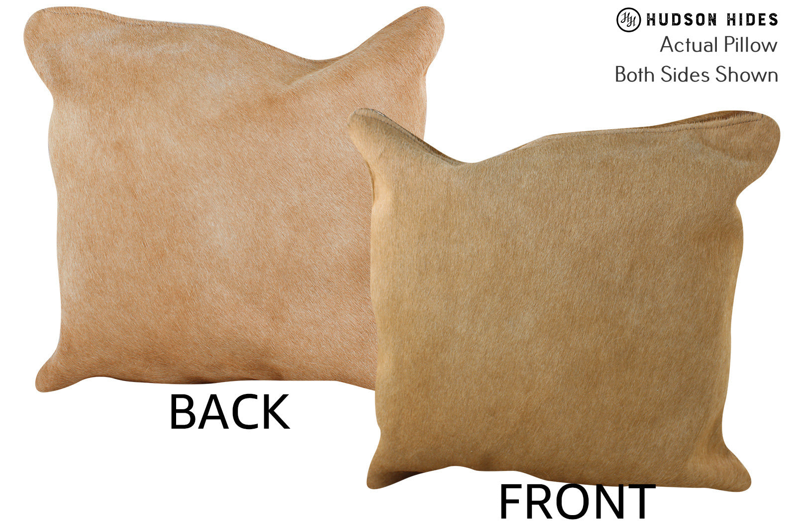 Beige Cowhide Pillow #74006