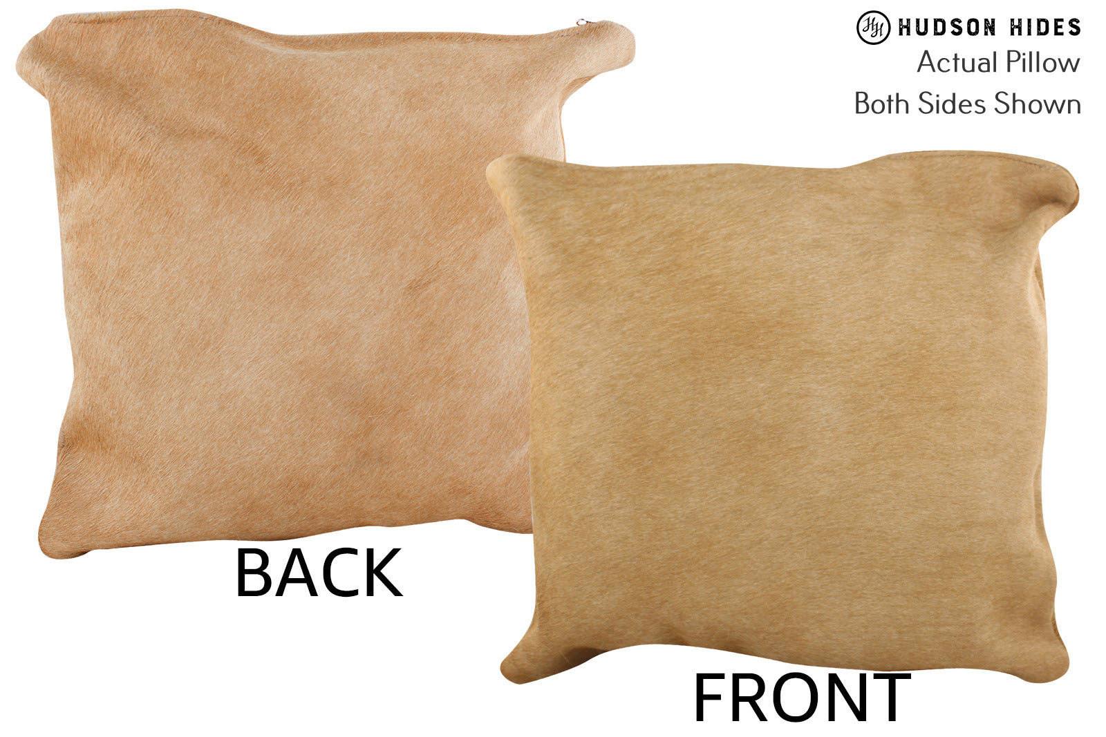 Beige Cowhide Pillow #74068