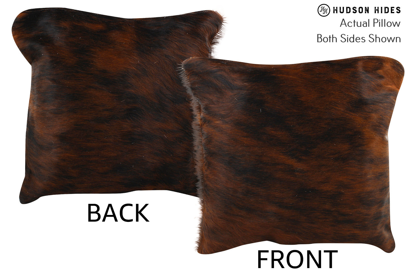 Dark Brindle Cowhide Pillow #74174