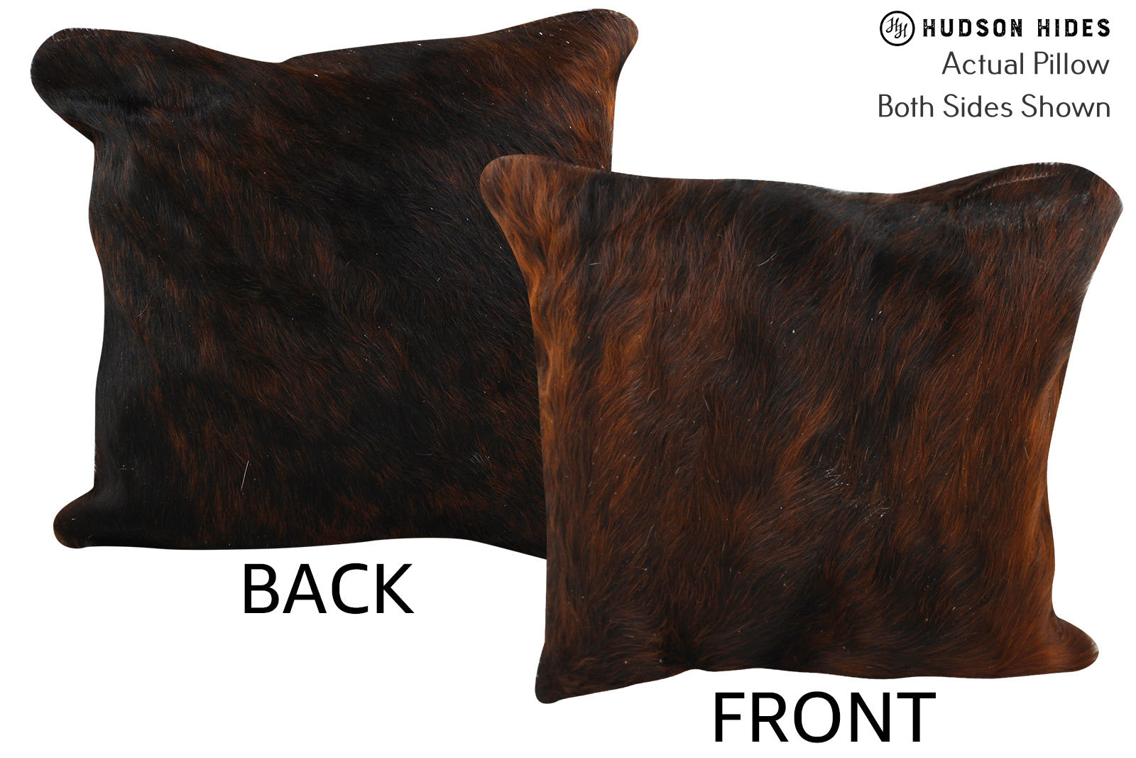 Dark Brindle Cowhide Pillow #74185