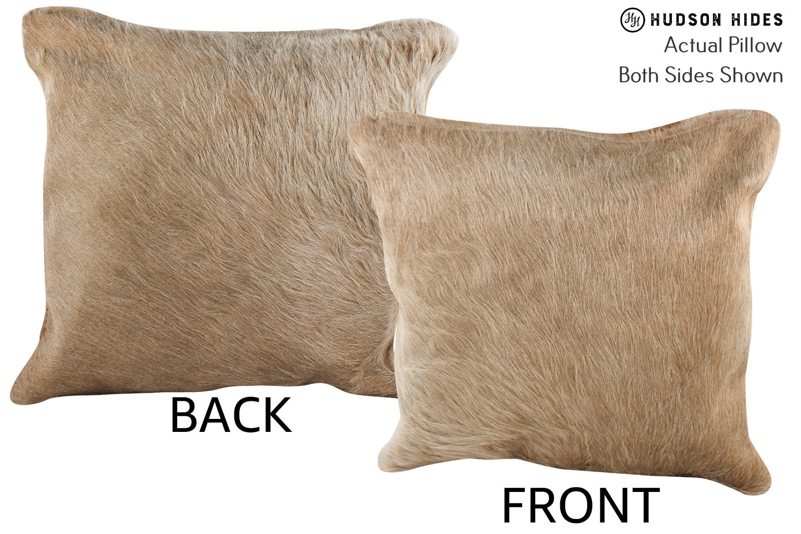 Taupe Cowhide Pillow #74220