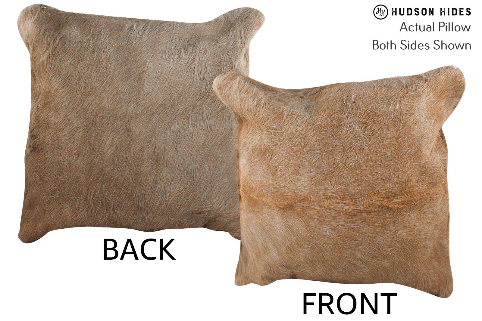 Taupe Cowhide Pillow #74245