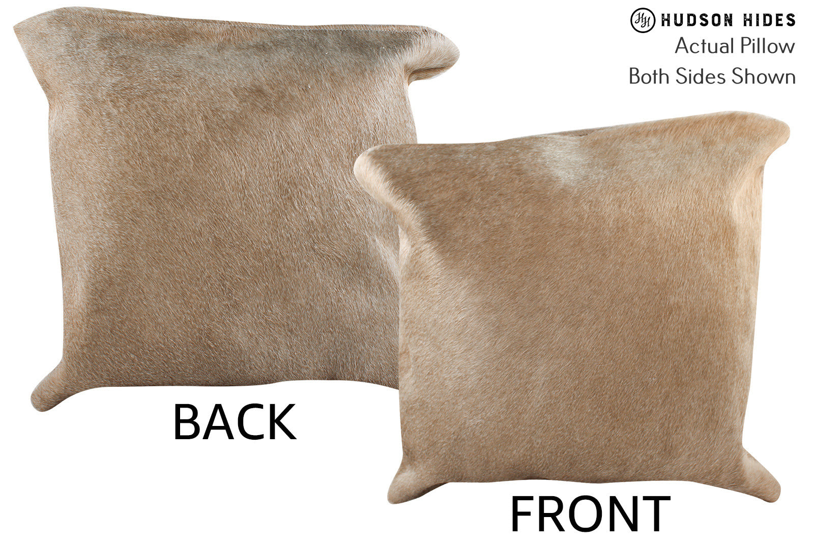 Taupe Cowhide Pillow #74333