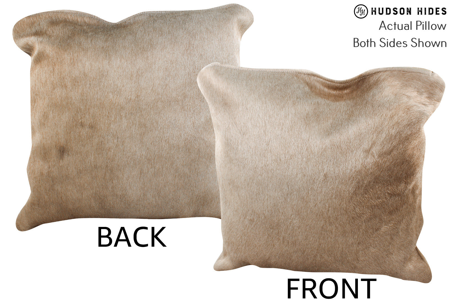 Taupe Cowhide Pillow #74397