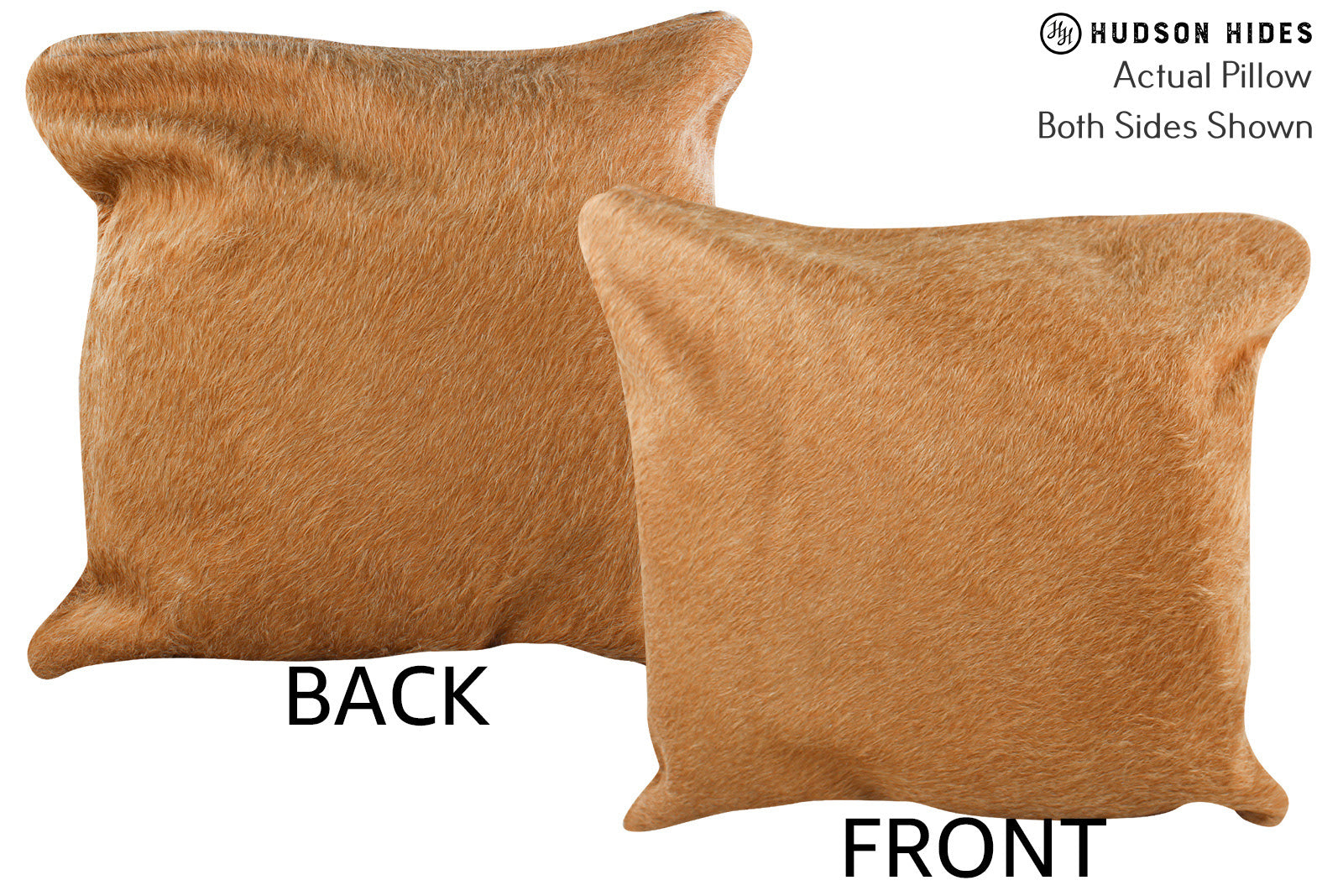 Beige Cowhide Pillow #74441