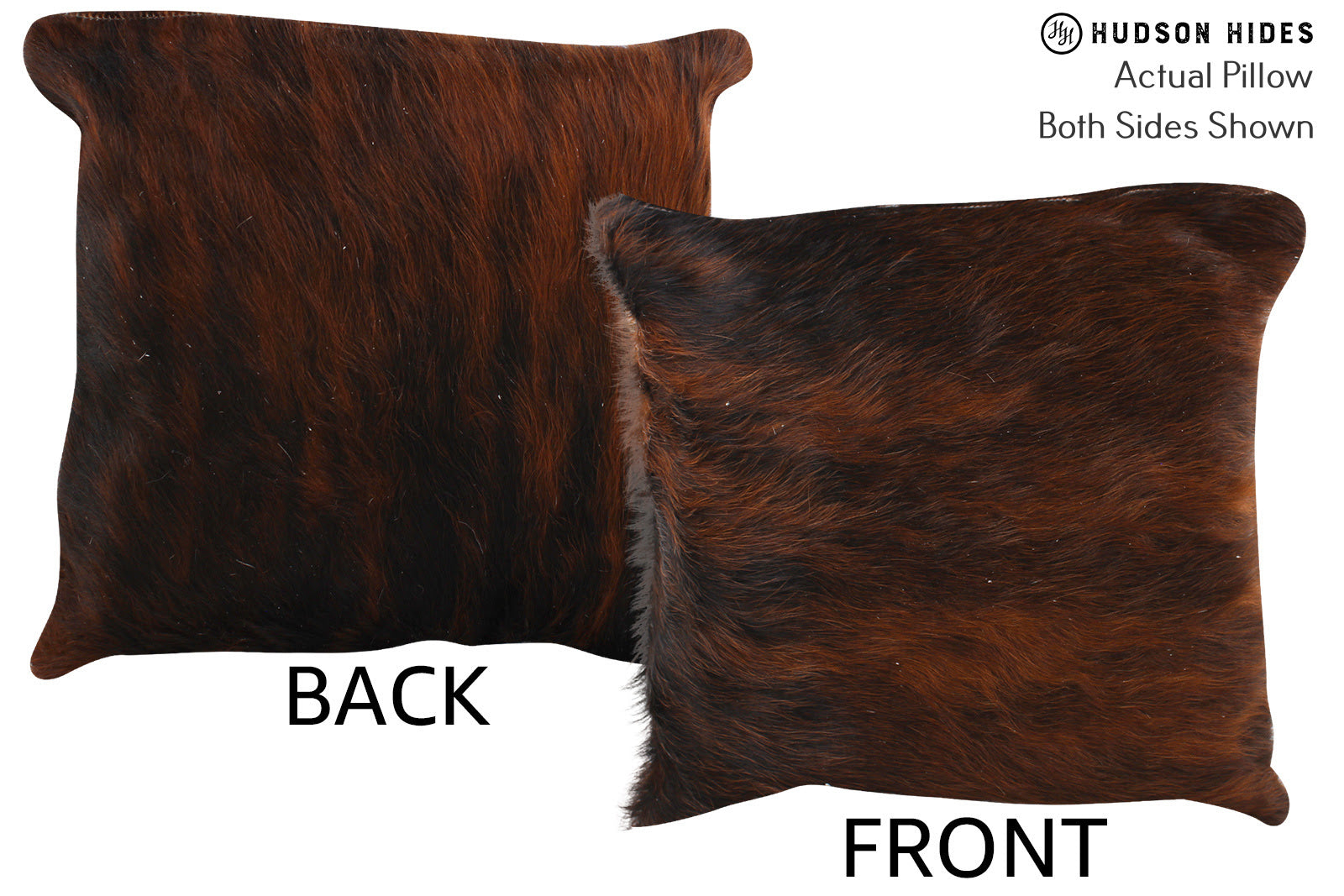 Dark Brindle Cowhide Pillow #74530