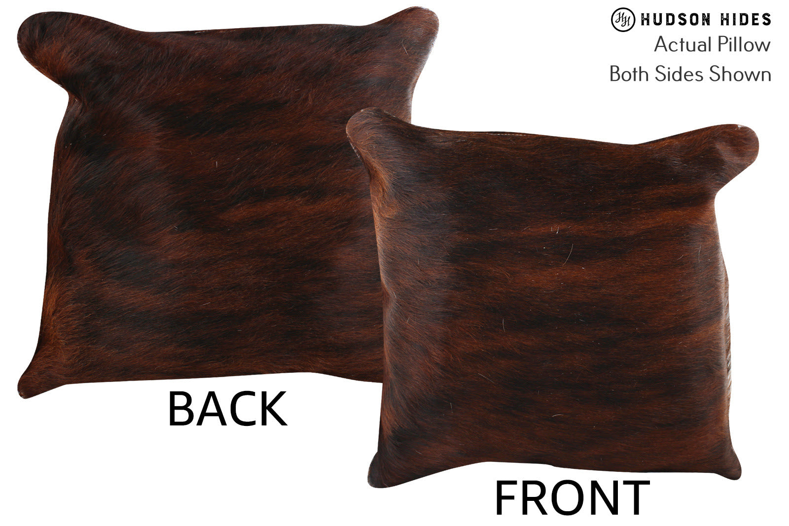 Dark Brindle Cowhide Pillow #74535