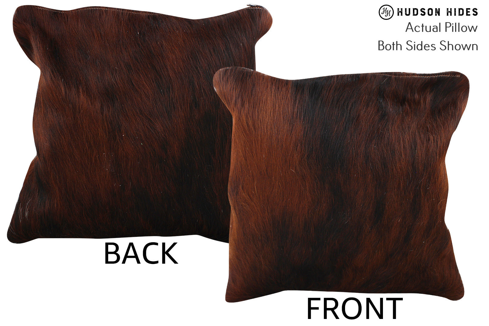 Dark Brindle Cowhide Pillow #74625