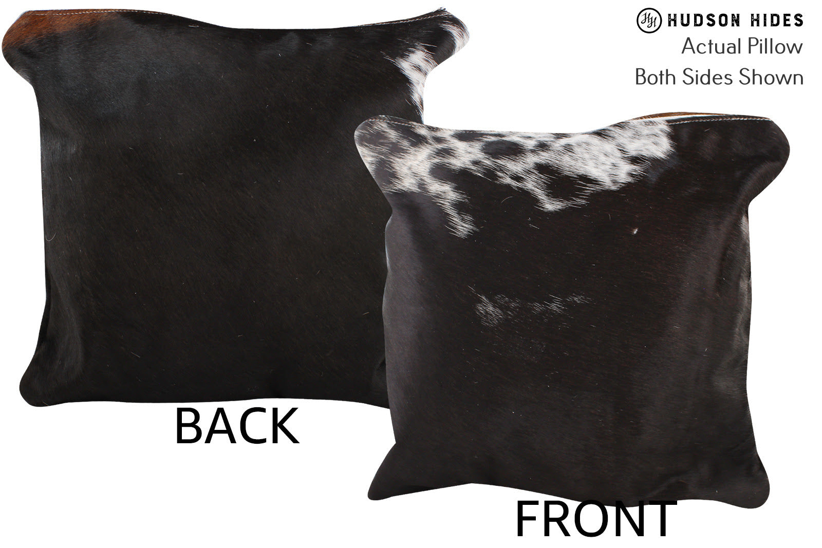 Black and White Cowhide Pillow #74660