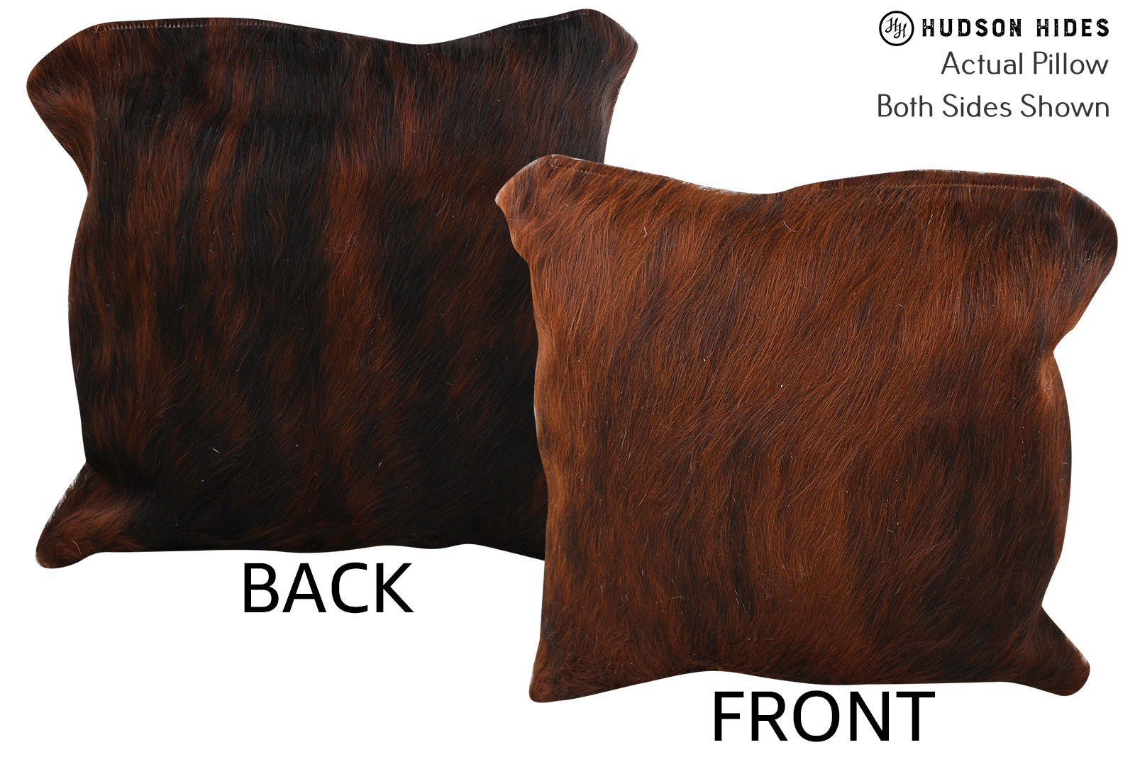 Dark Brindle Cowhide Pillow #74776