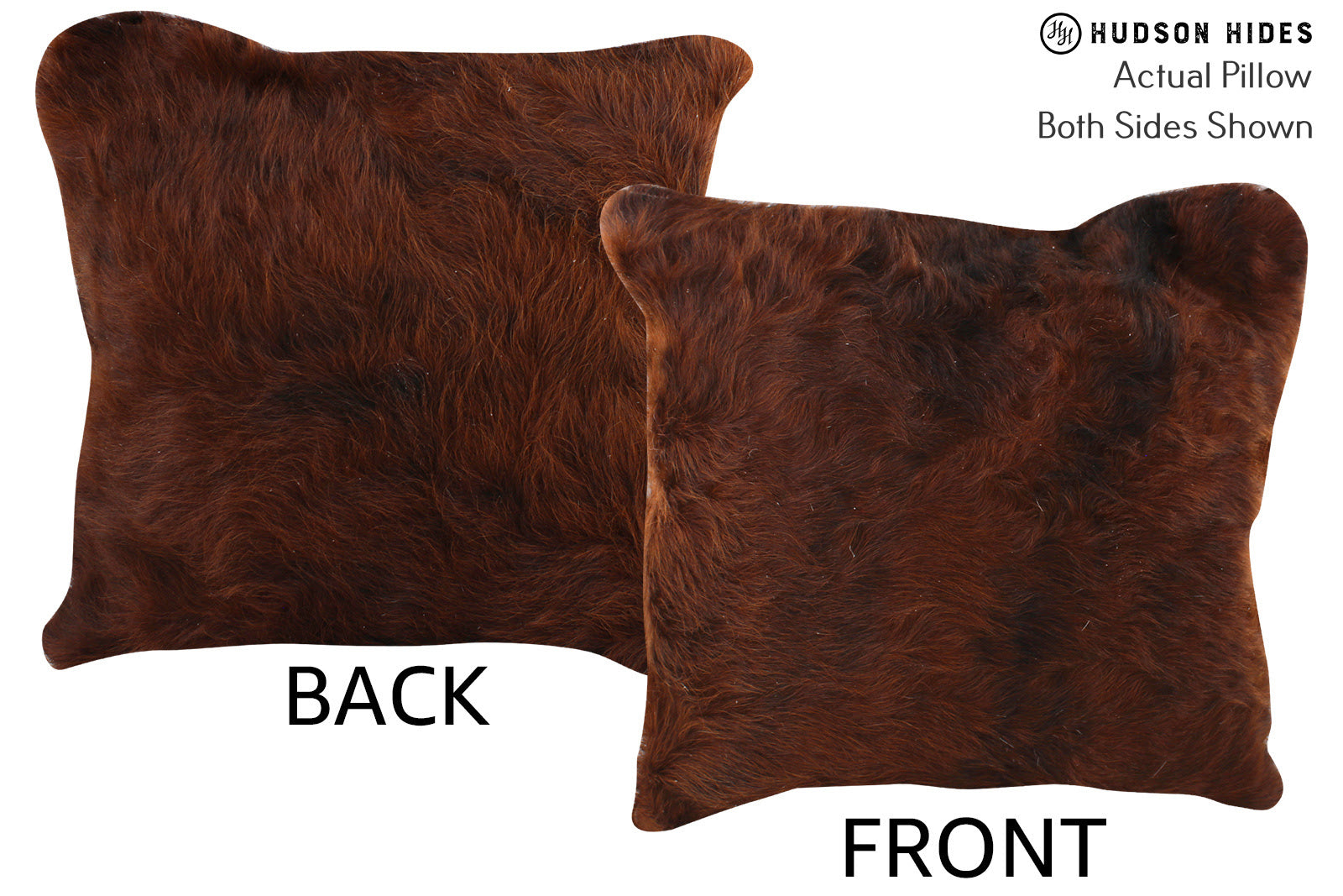 Dark Brindle Cowhide Pillow #74805