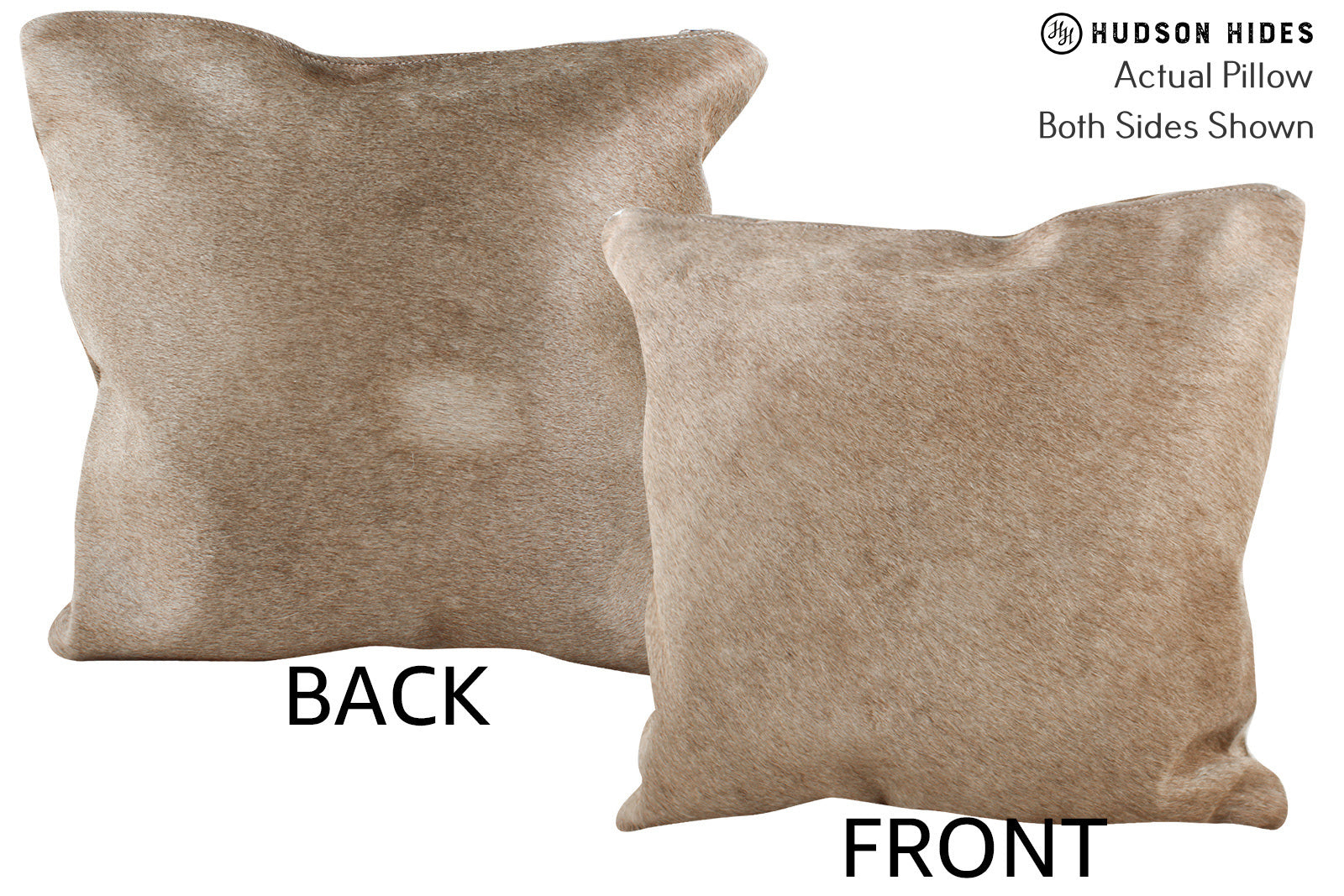 Taupe Cowhide Pillow #74992