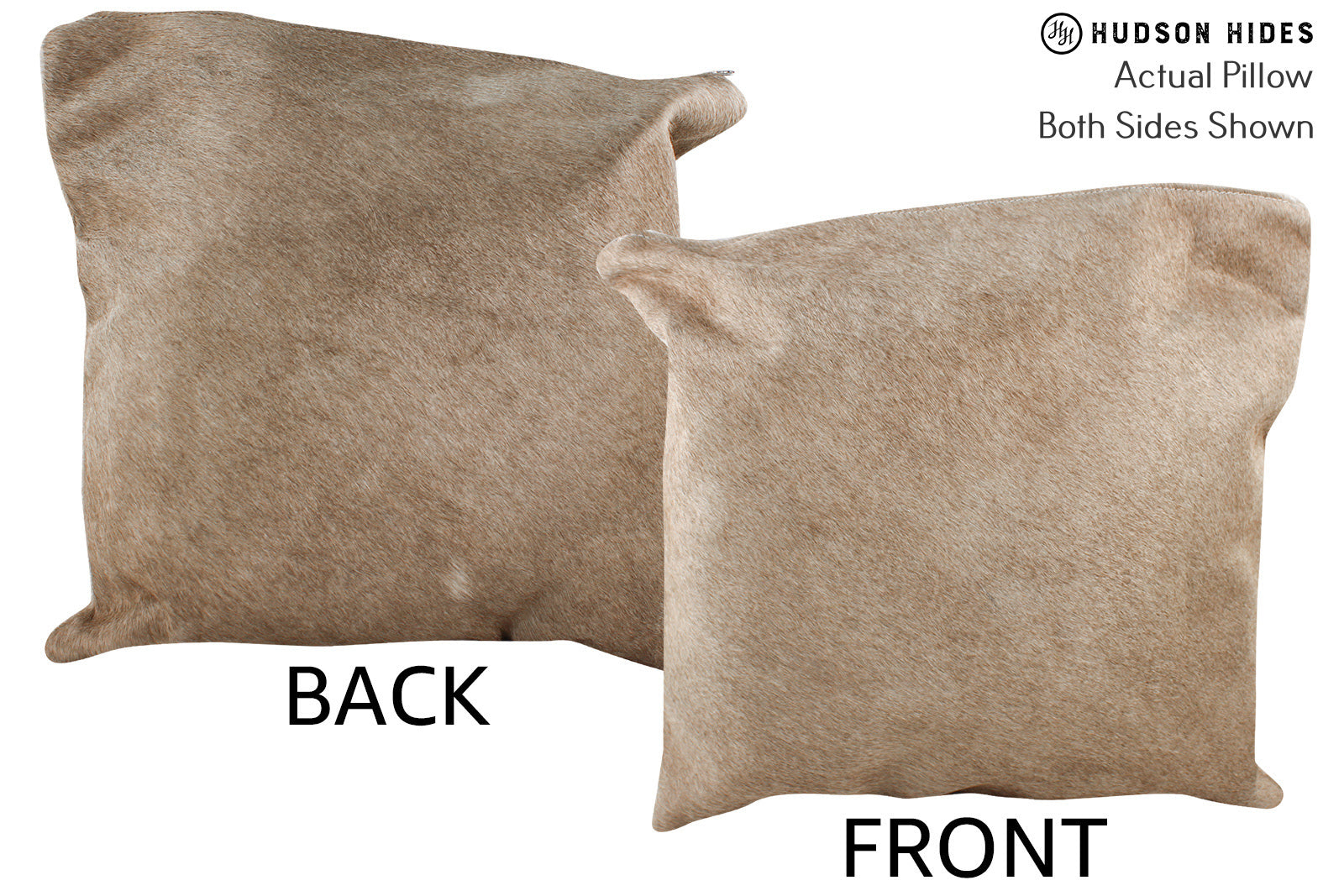 Taupe Cowhide Pillow #75001