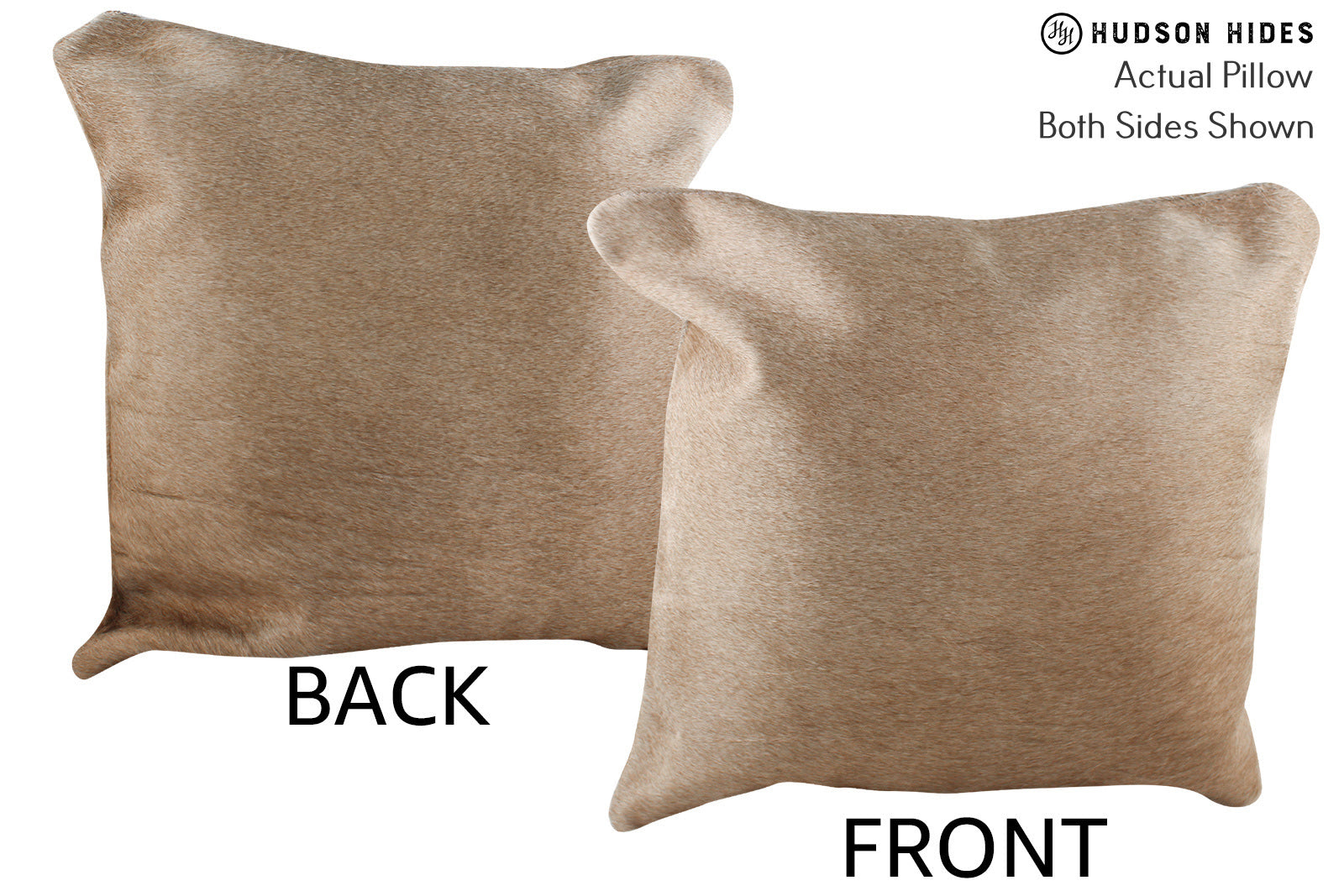 Taupe Cowhide Pillow #75016