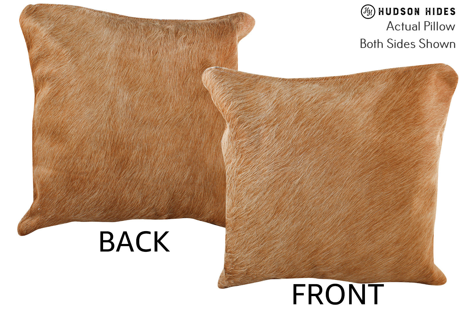 Beige Cowhide Pillow #75030