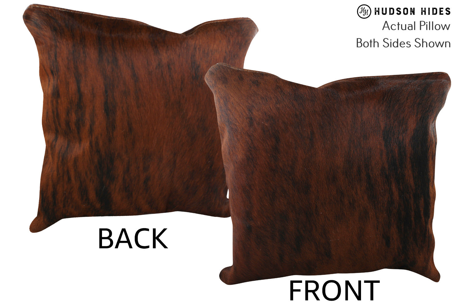 Dark Brindle Cowhide Pillow #76062