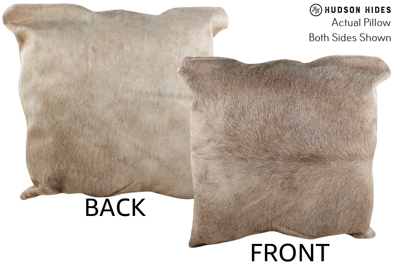 Taupe Cowhide Pillow #76304