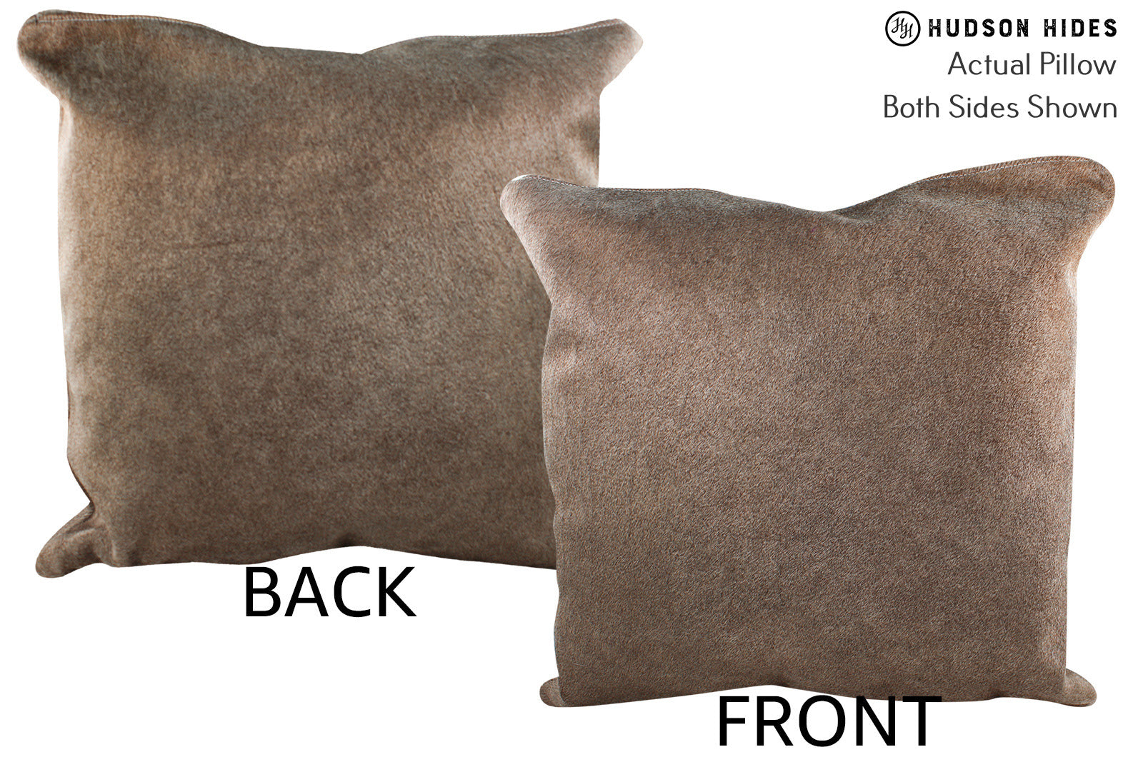 Taupe Cowhide Pillow #76333