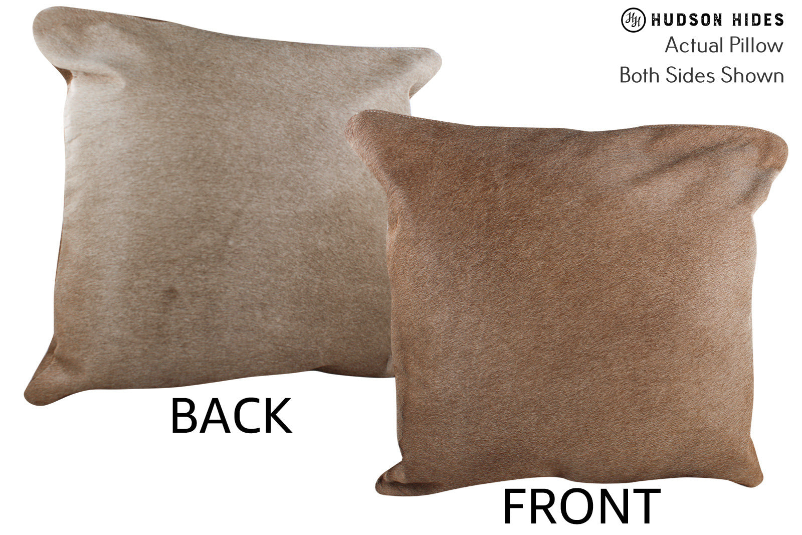 Taupe Cowhide Pillow #76370