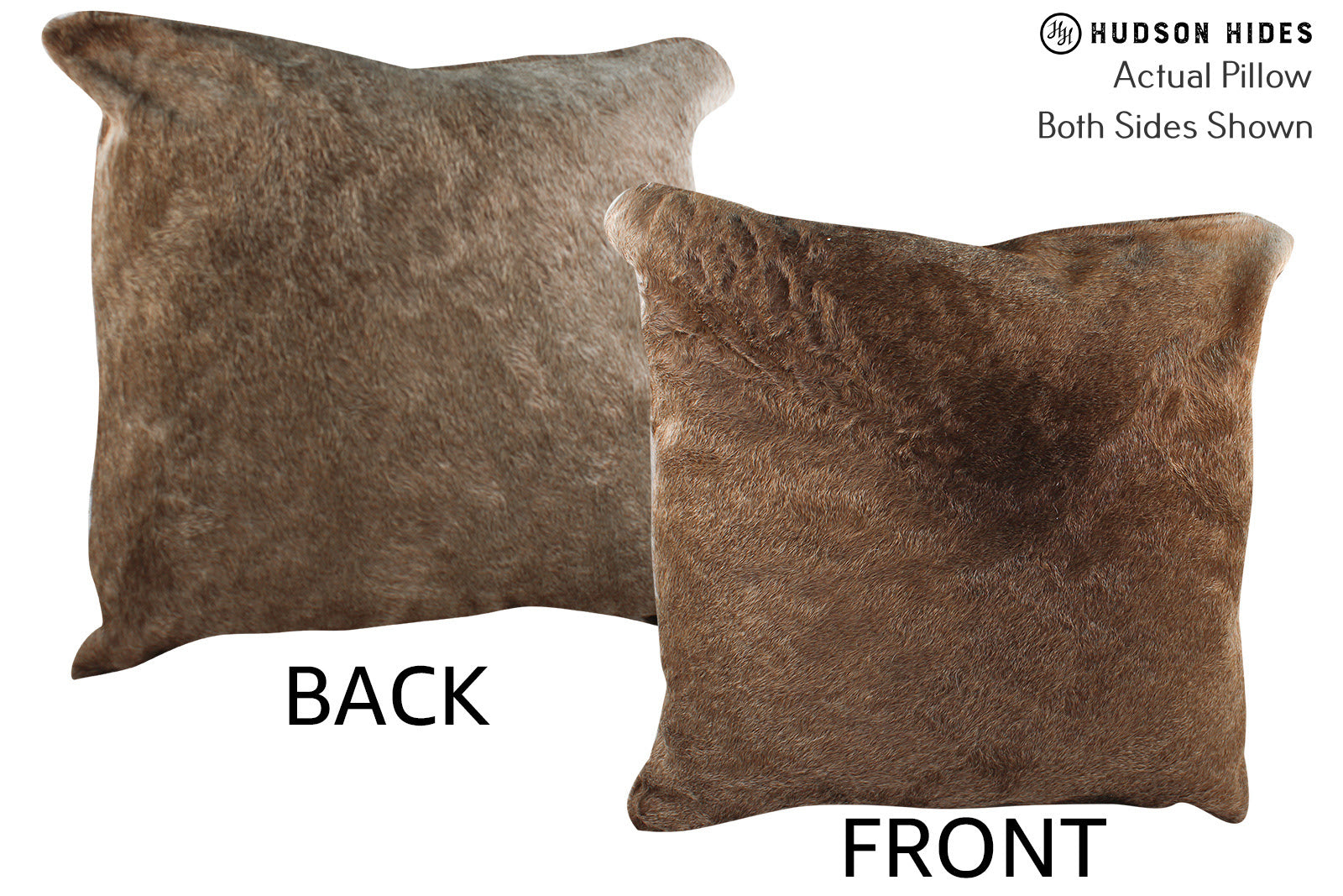 Taupe Cowhide Pillow #76388