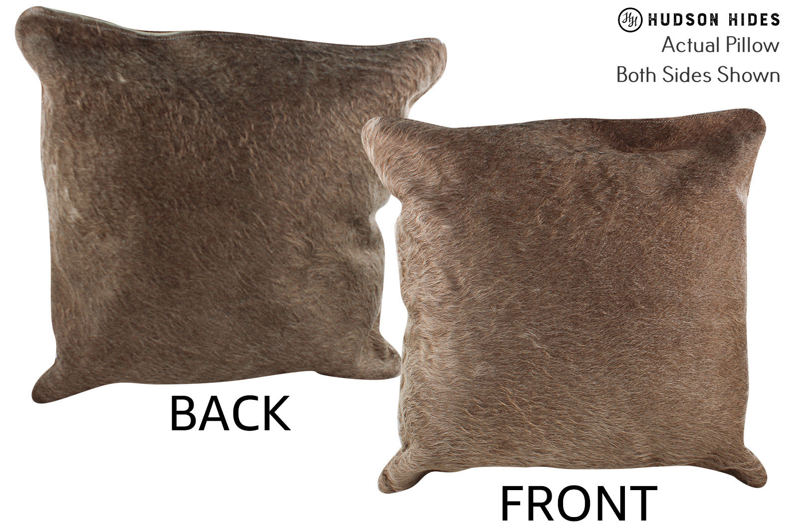 Taupe Cowhide Pillow #76391