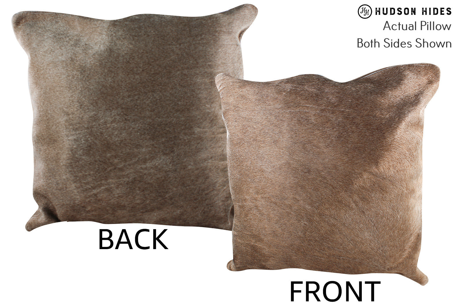 Taupe Cowhide Pillow #76590