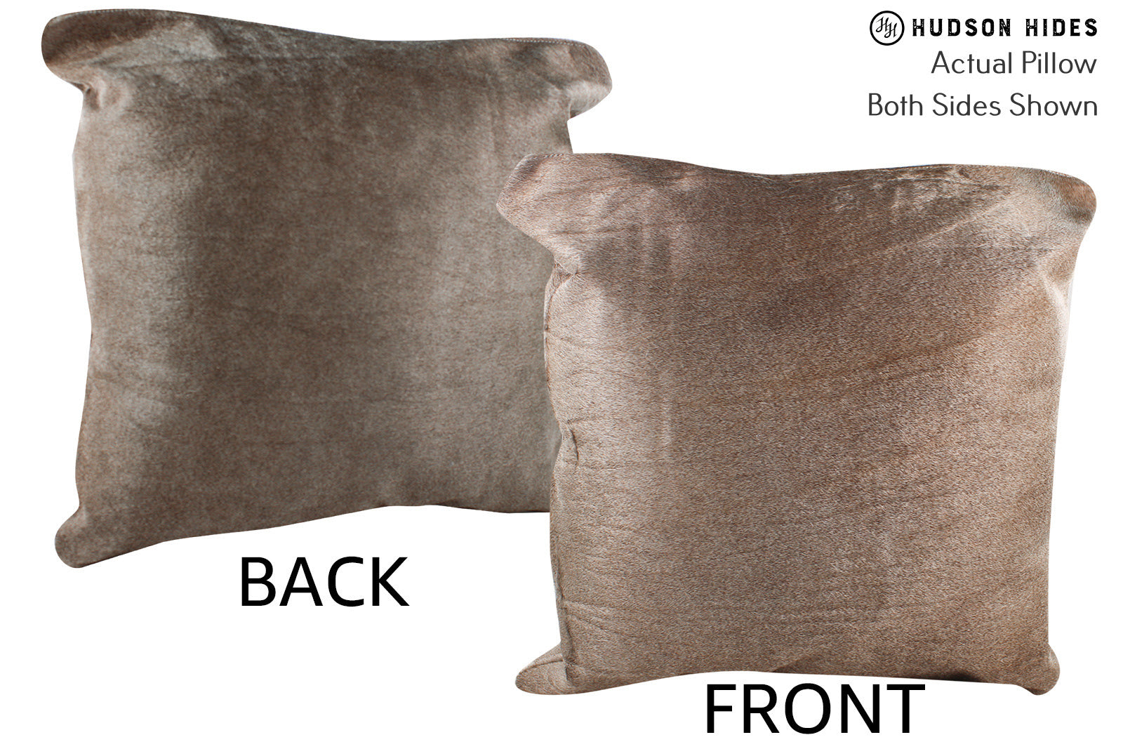 Taupe Cowhide Pillow #76596