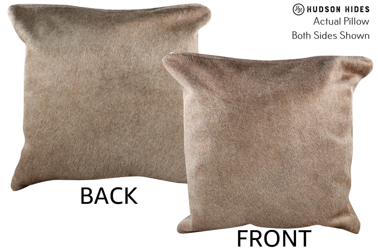 Taupe Cowhide Pillow #76762