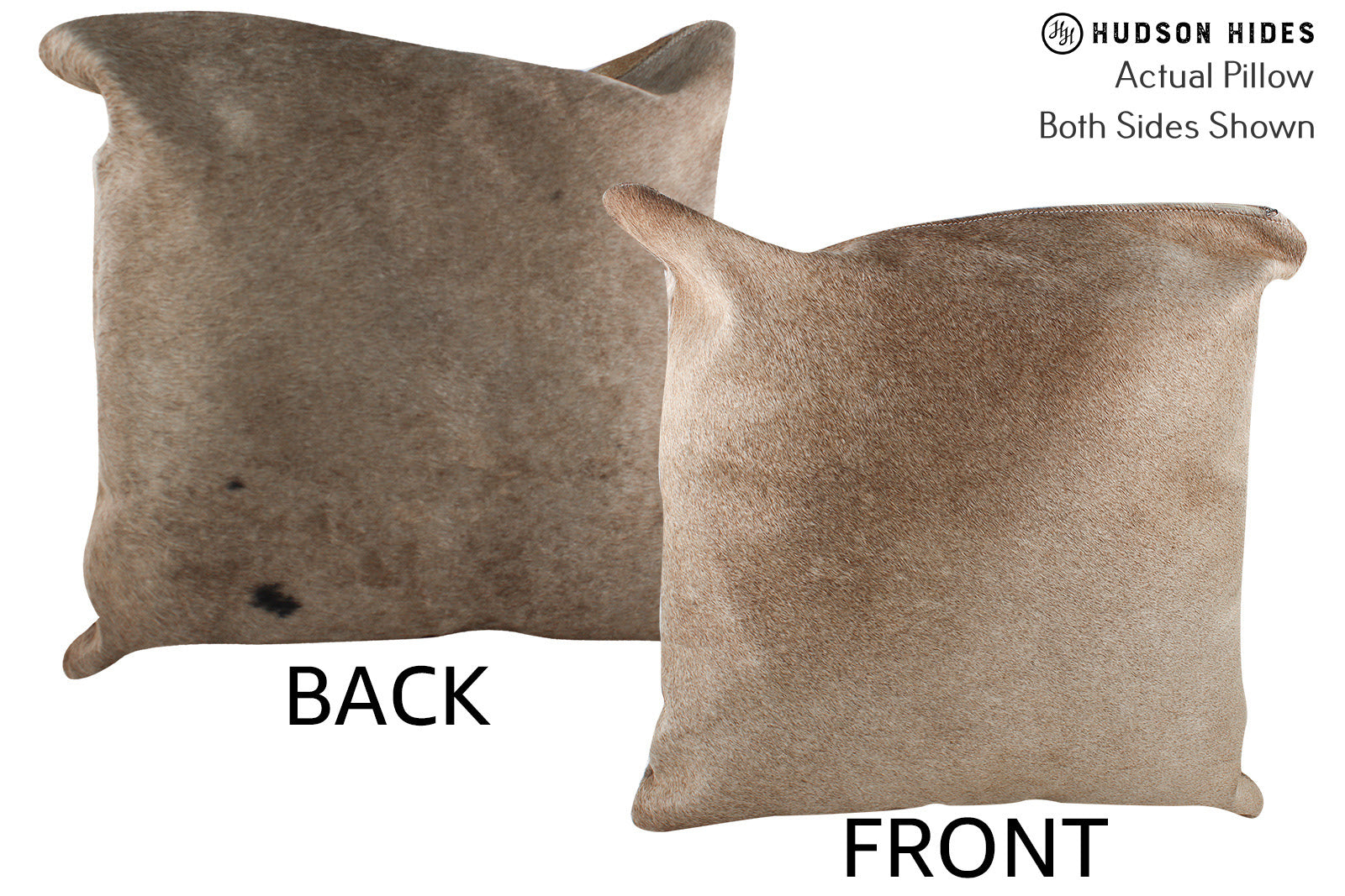 Taupe Cowhide Pillow #76782