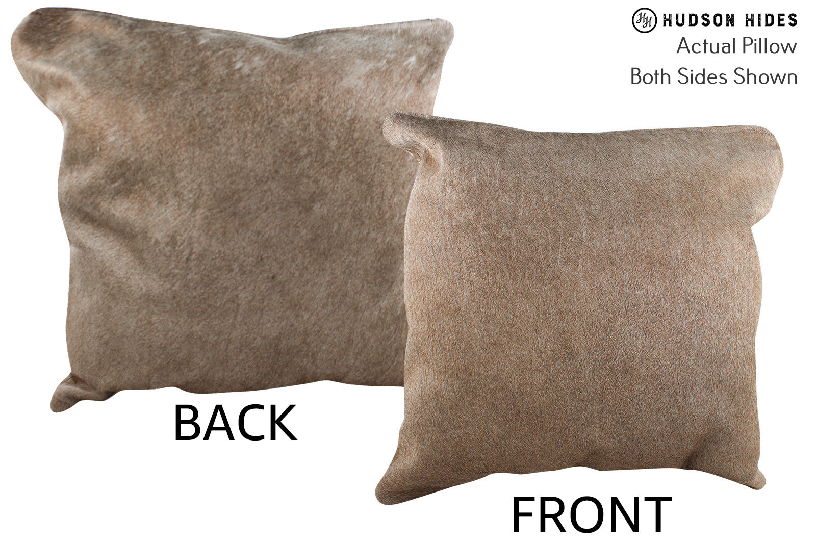 Taupe Cowhide Pillow #76903