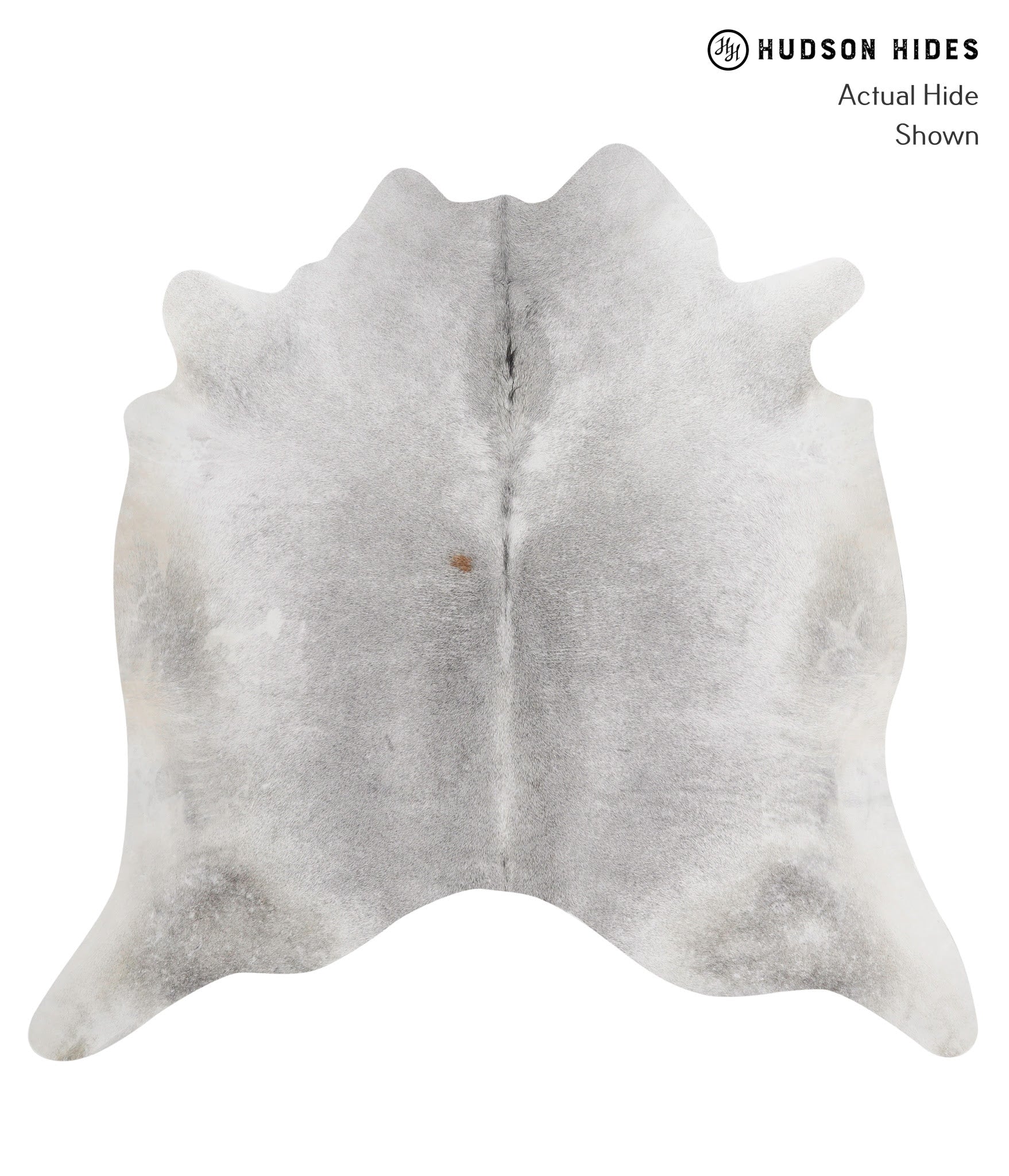 Medium Grey Cowhide Rug #81205