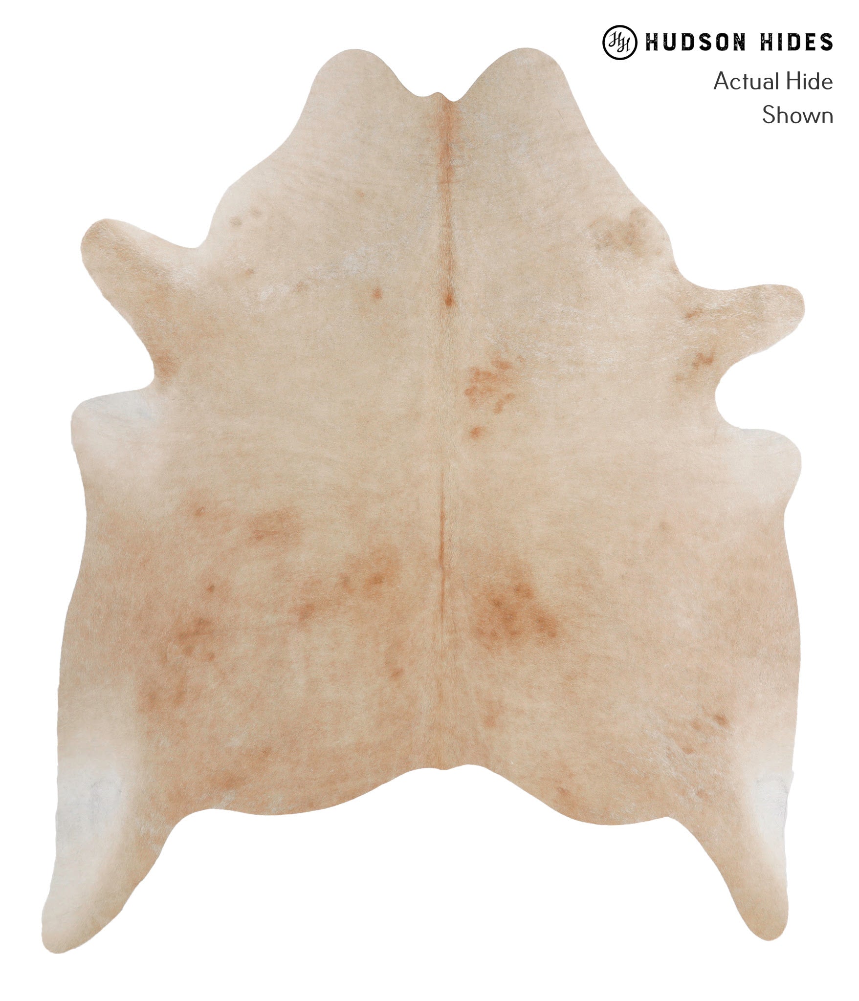 Beige Cowhide Rug #81220