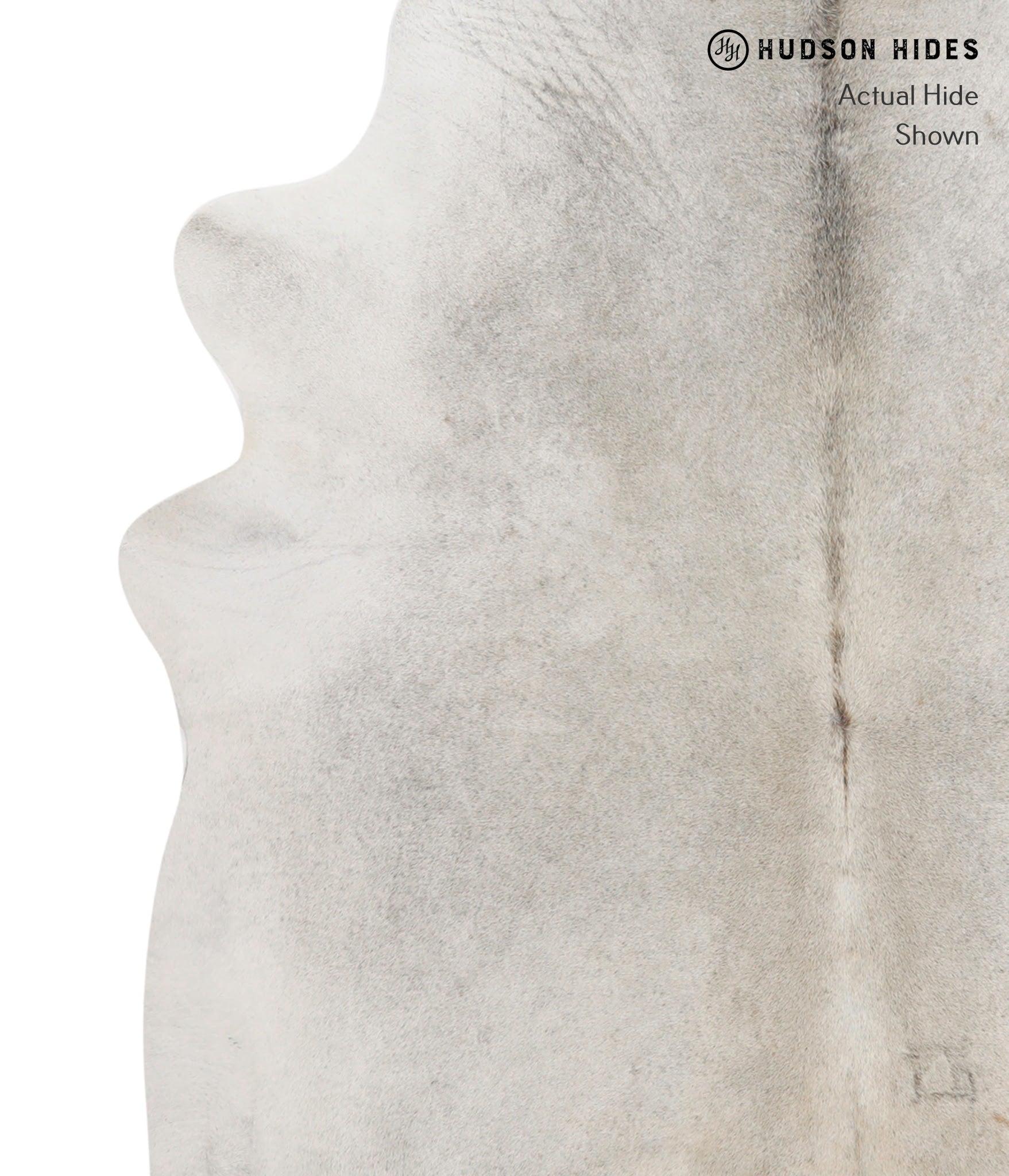 Medium Grey Cowhide Rug #81329