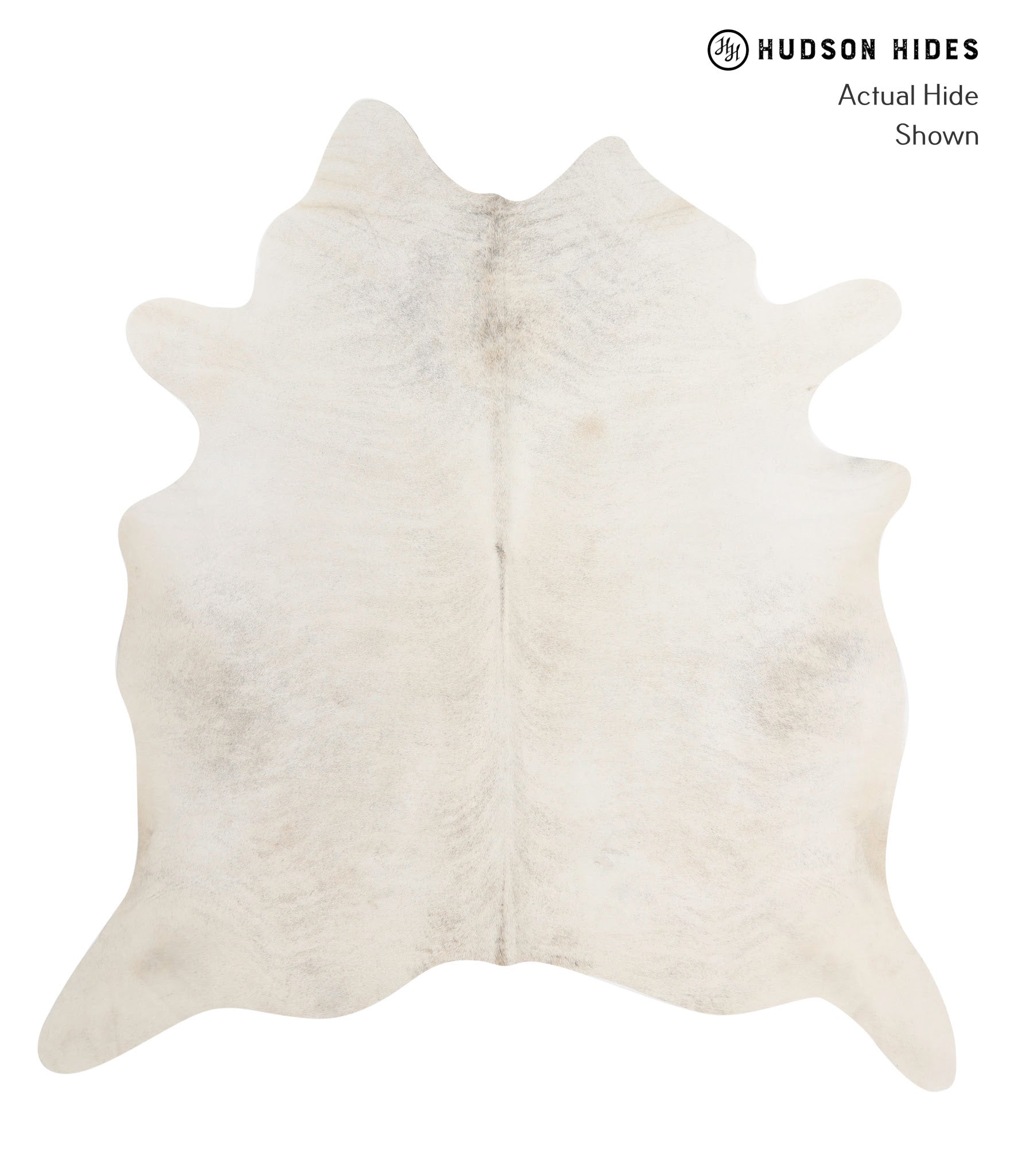 Light Grey Cowhide Rug #81363