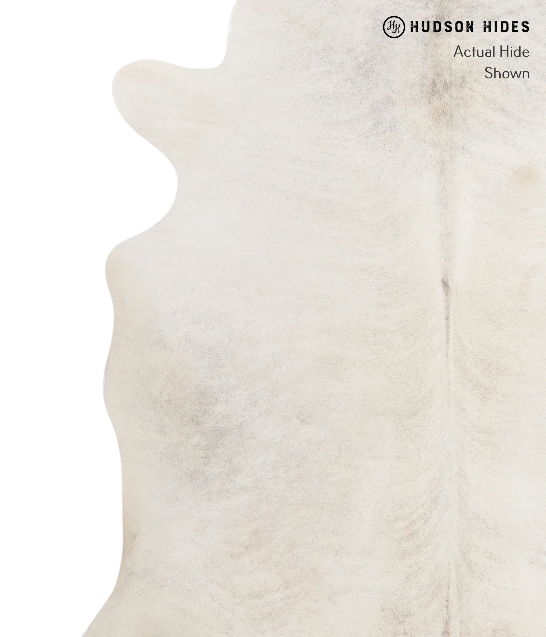 Light Grey Cowhide Rug #81363