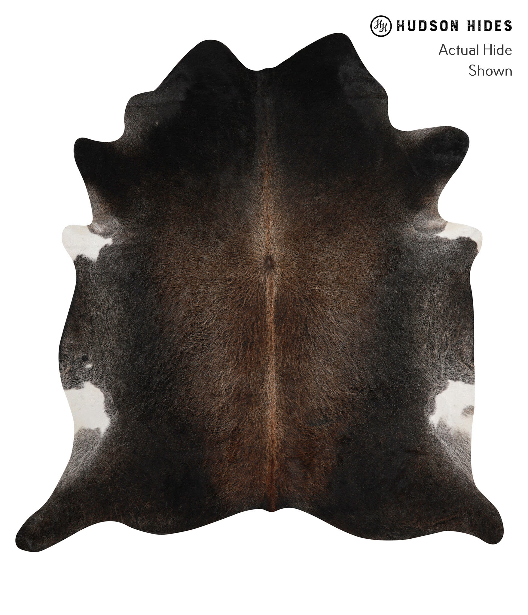 Dark Grey Cowhide Rug #81644