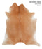 Beige XX-Large Brazilian Cowhide Rug 7'9