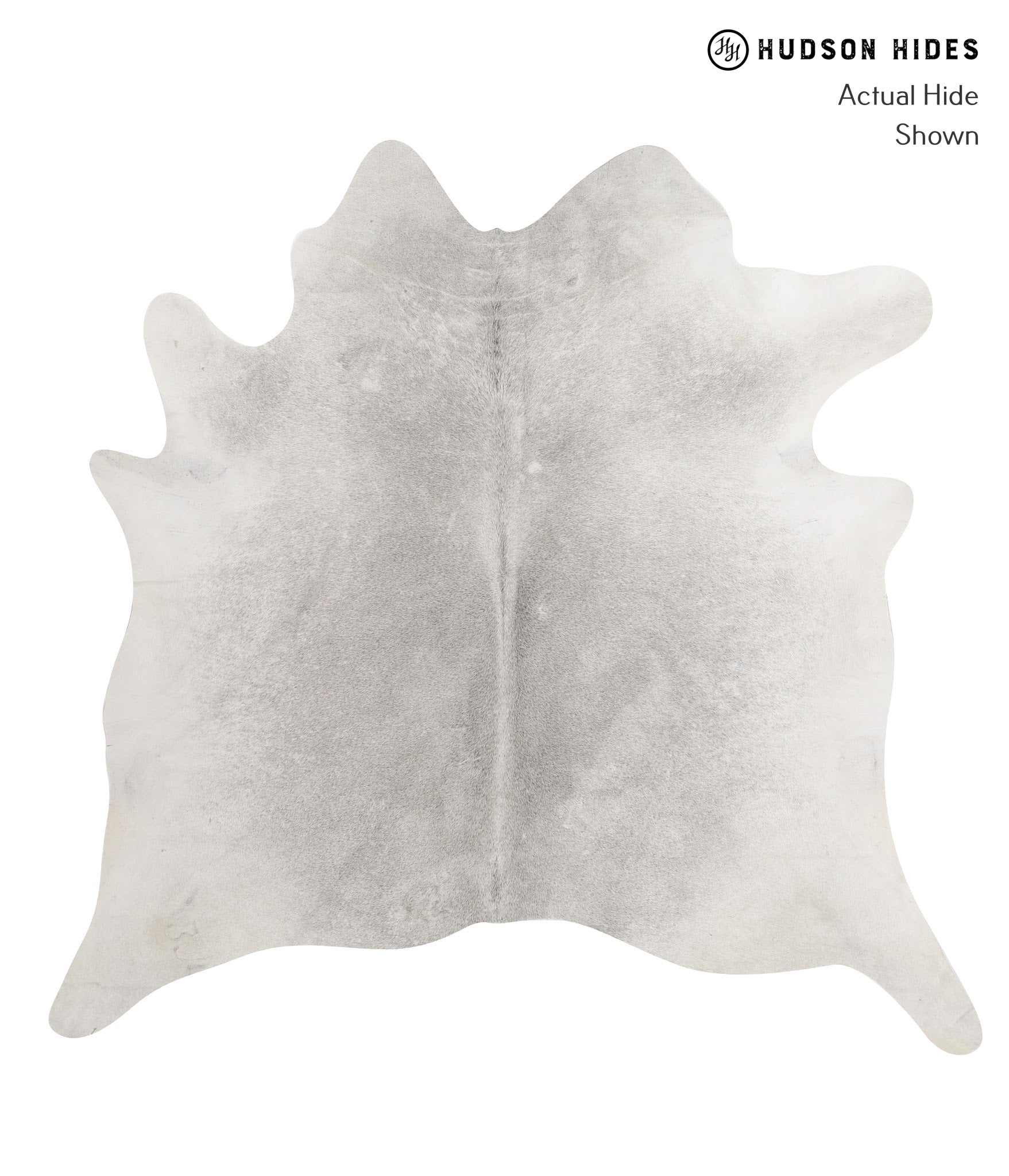 Medium Grey Cowhide Rug #81934