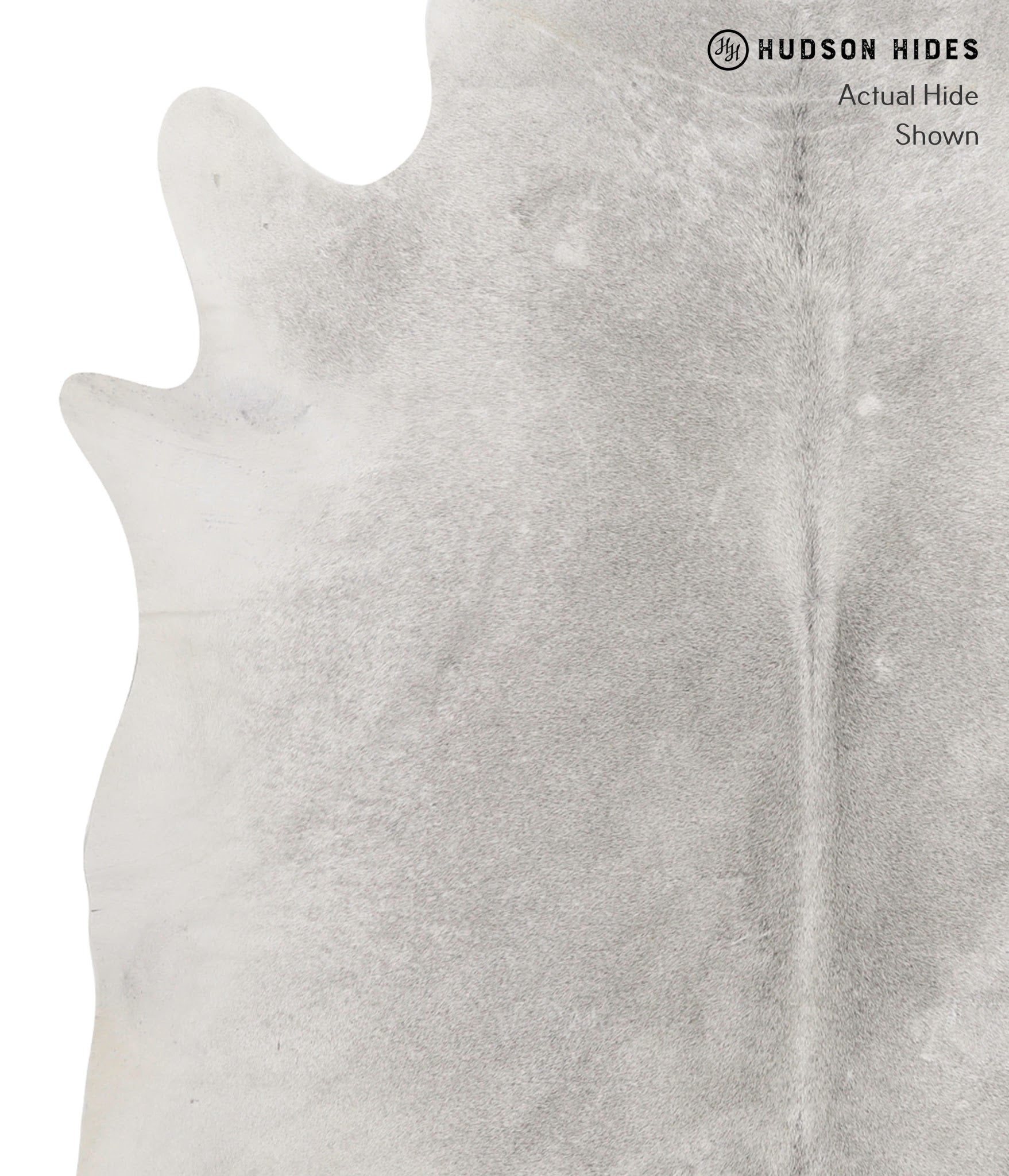 Medium Grey Cowhide Rug #81934