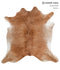 Medium Brindle X-Large Brazilian Cowhide Rug 7'0