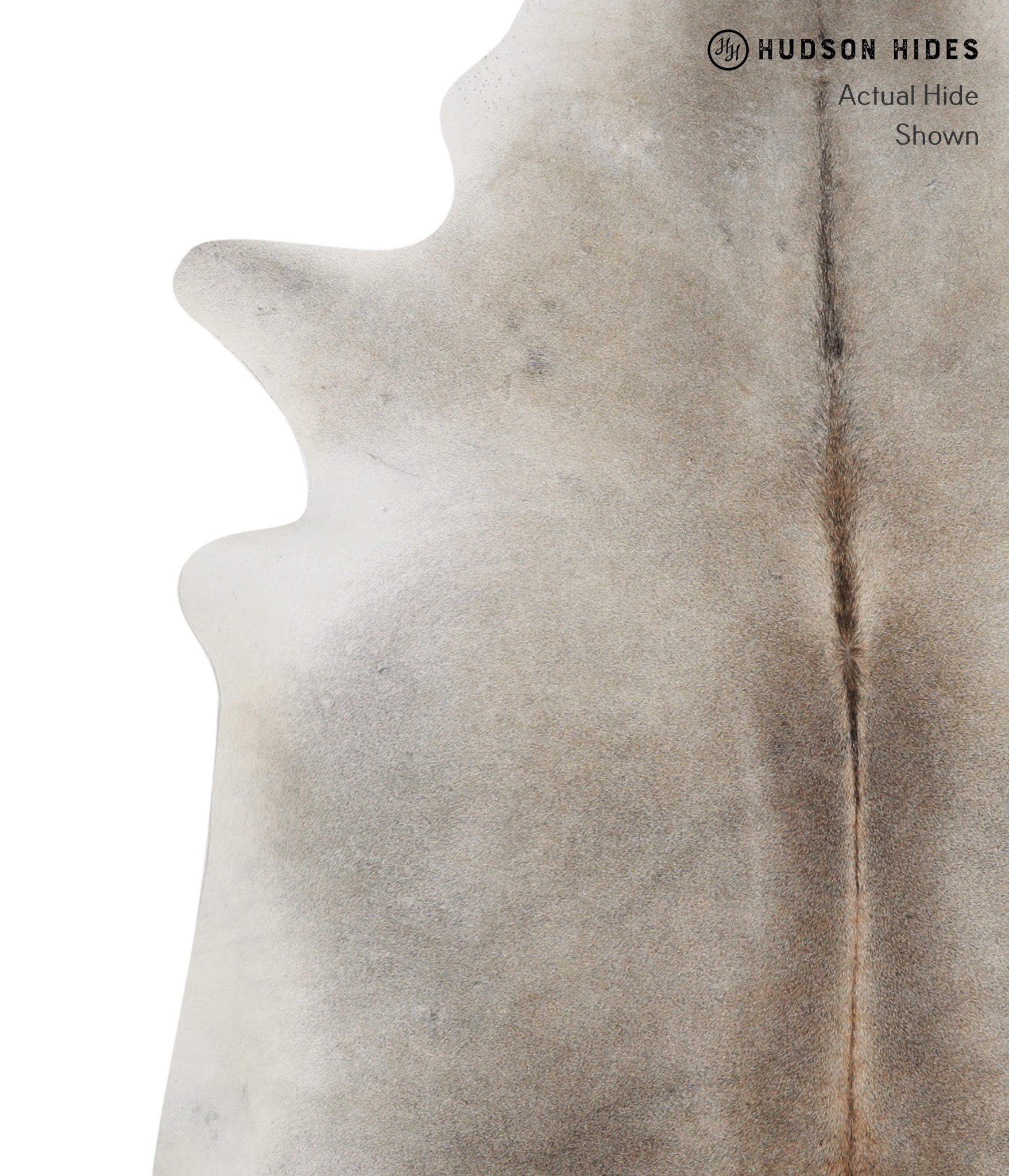 Medium Grey Cowhide Rug #82136