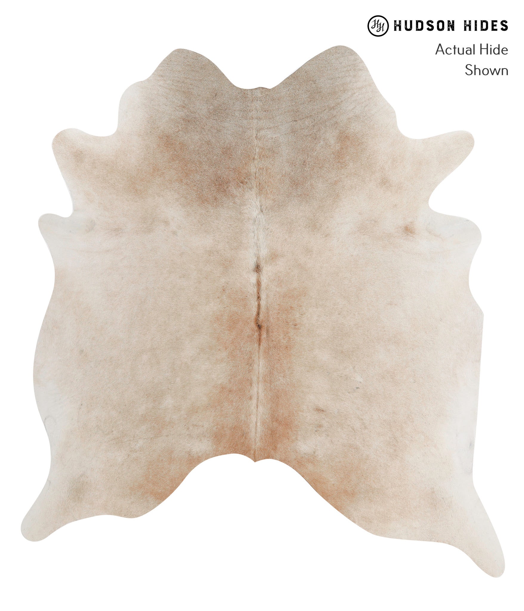 Beige Cowhide Rug #82410